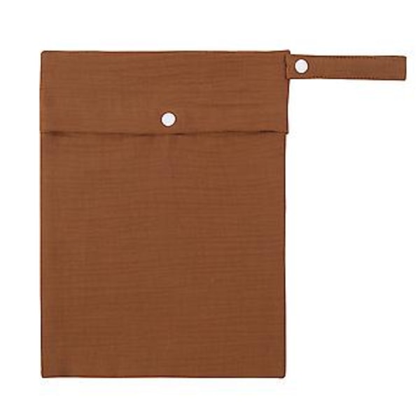 Multifunksjonell Oppbevaringspose for Babybleier Myk Bomullsbleiepose Gjenbrukbar Reisepose Type 15  Stil M