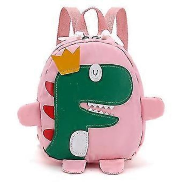 Pojkar Flickor Ryggsäck Dinosaurie Skolväska Förskola Rucksack Gåvor (Rosa)
