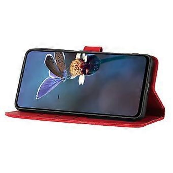 Til iPhone 11 Mobiltelefon Etui Blomster Præget PU Læder Stand Wallet Cover (Style D)