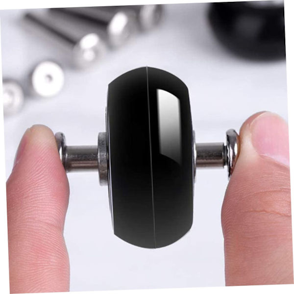 2 kpl matkalaukun pyörää, sopii 36 x 18 mm matkalaukun korjaussarjaan, hiljaiset matkalaukun pyörät kääntyvät kumipyörät huoltoon