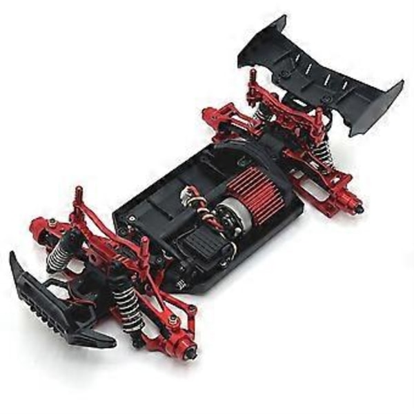 RC Bil Opgradering Forreste & Bagerste Skal Søjler til SCY 1/18 18101 18102 RC Crawler Bil Opgraderingsdele Rød