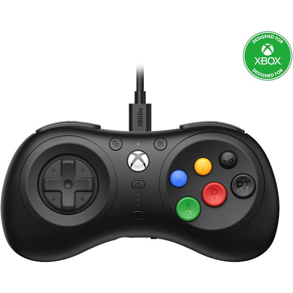 Trådbunden handkontroll för Xbox Series X|S, Xbox One och Windows med 6-knapparslayout - Officiellt licensierad