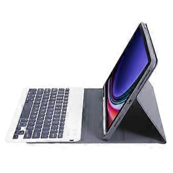 Tyyppi F A710B Samsung Galaxy Tab S9 X710/X716B/X718U Bluetooth-näppäimistö Suojakotelo PU+TPU (Tyyli F)