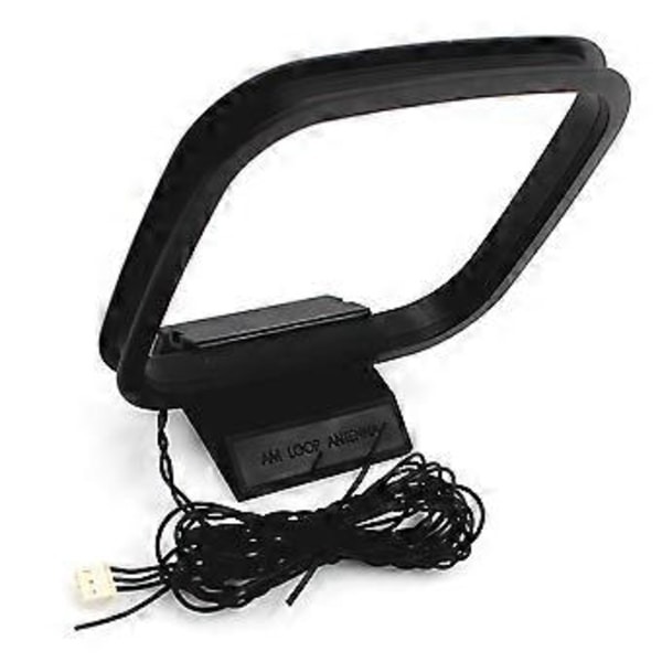1 stk. FM AM Loop-antenne for mottaker med 3-pins mini-kontakt Chaine Stereo AV-mottakersystemer