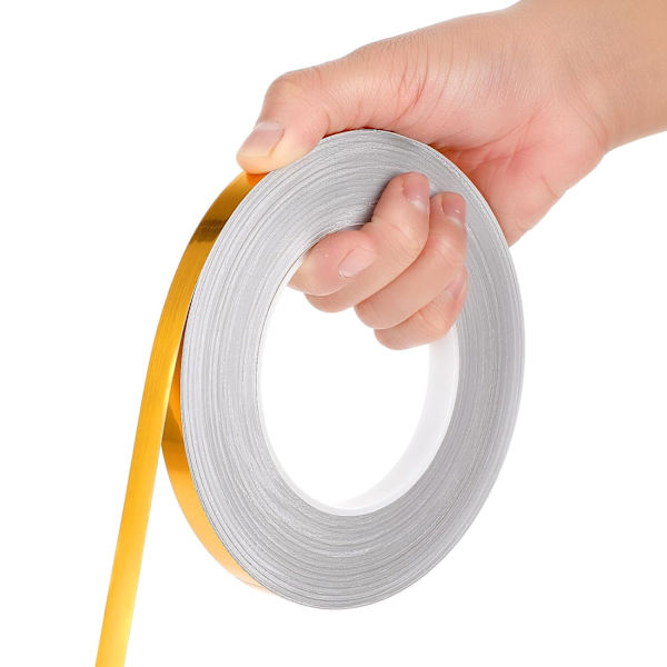 Kultametalli teippi polyester polyester kalvolla, kulta seinäkoristelu