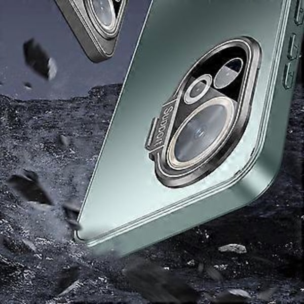 Huawei nova 11 Pro -kotelo, iskunkestävä TPU+PC-takakuori linssin jalustalla ()