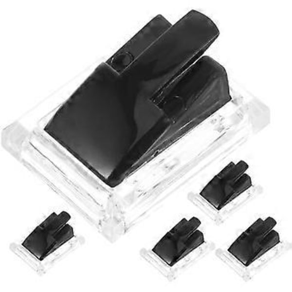 5 stk Akryl Ringholder Smykke Display Stativ Ring Display Stativ Smykke Ringholder