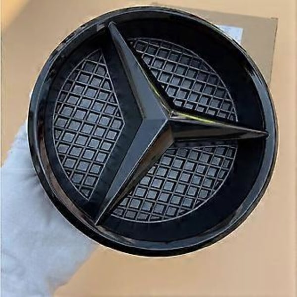 Grill Ny Stjärna Emblem Svart Logo 2012-2018 W205 W212 W176 W218