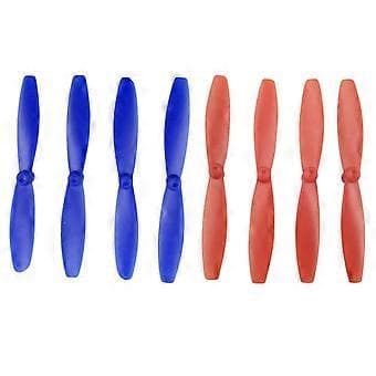 4 stk. propeller CW CCW for Parrot Minis 3 Mambo Swing-erstatninger (blå)