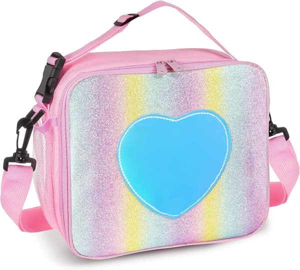 Lunsjpose med isolasjon for jenter - Regnbue Tote Bag Leakpr