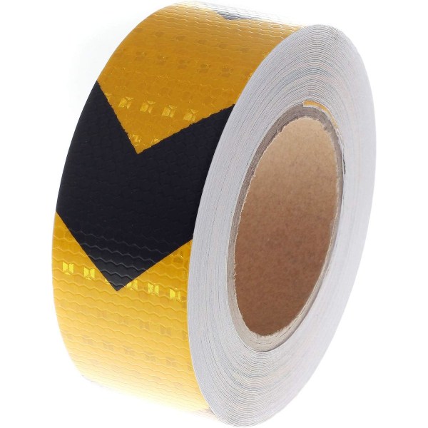 25Mx5cm Reflective Warning Tape, Reflector Safety Tape for Arrow