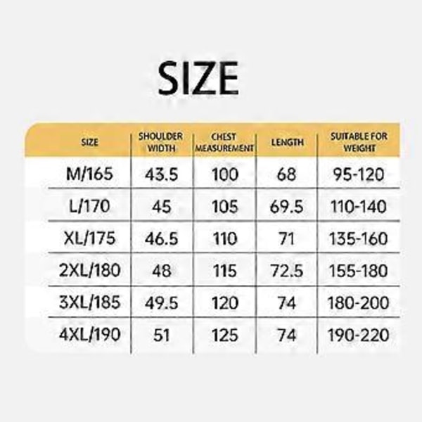 Arbetskläder Uniform Storkök Plus Size M Storlek Vit (2XL Storlek Grå)