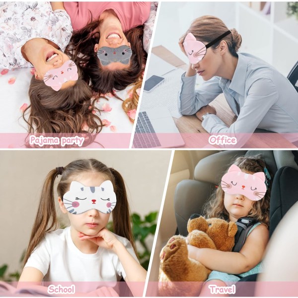 Soft Sleep Nattøj til børn med justerbare stropper øjenlap