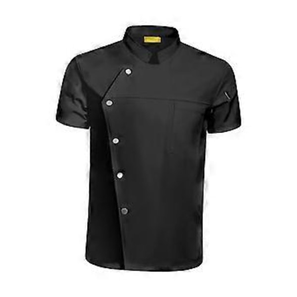 Arbetskläder Uniform Storkök Plus Size M Storlek Vit (M Storlek Svart)