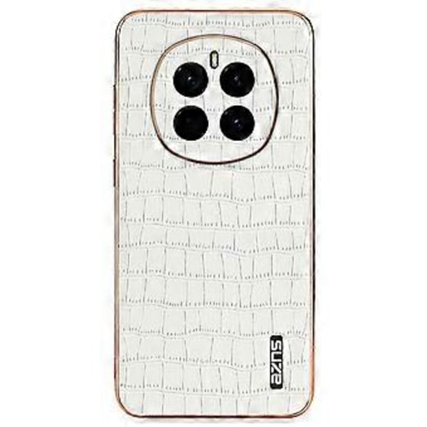 AZNS For Honor Magic7 5G Etui Elektroplettering Krokodille Tekstur PU+TPU Telefon Cover (Style E)