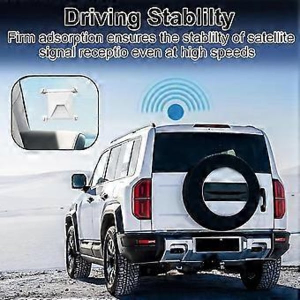 Starlink Mini -kattoluukun imukuppikiinnikesarjat autoon, ikkunaan, matkailuajoneuvoihin, lentokoneeseen, Starlinille