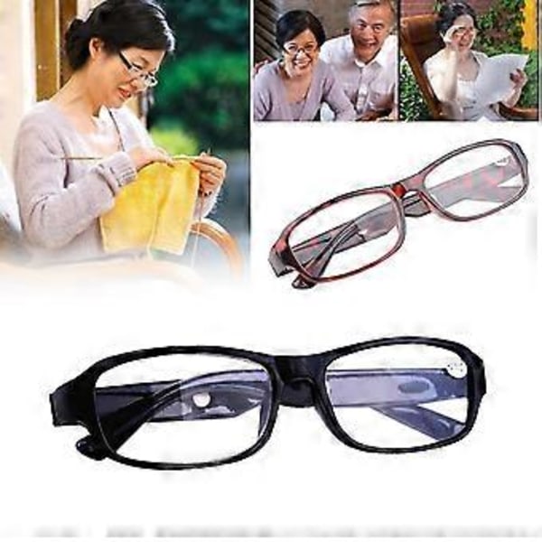 Lukulasit +4.5 +5.0 +5.5 +6.0 Diopteria Optiset Linssit Silmälasit Qinhai (Unisex Punainen)