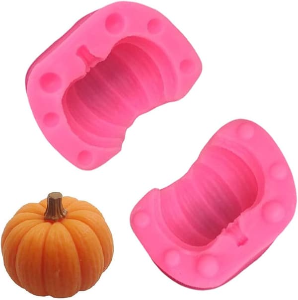 Forma Silikonform Pumpa Silikonform 3D Halloween Pumpa Ba