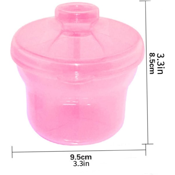 Pulverformuldispenser Baby Resebarnmjölkpulver Bärbar Mjölk
