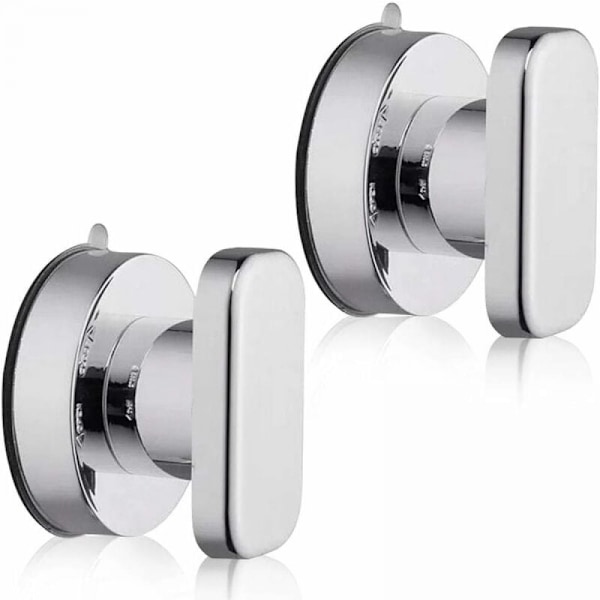 Silver Sugkopp Dörrhandtag 2st Sugkopp Handtag Låda Skåp