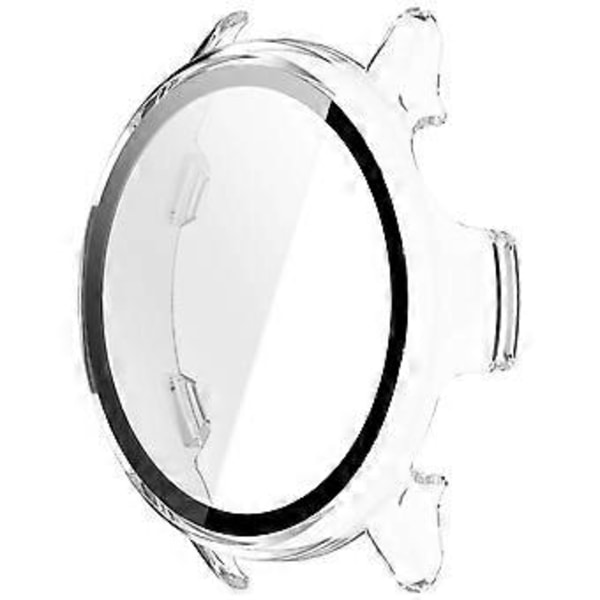 Garmin Vivoactive 6 -kellon suojakotelo PC-kehys karkaistulla lasikalvolla (läpinäkyvä)