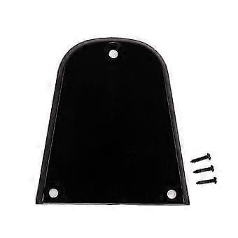 7-10-pack Svart Truss Rod Cover för Akustisk Gitarr Basgitarr (10 st)