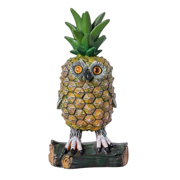 Ananasugledekorasjon, morsom harpikskunststatue skulptur