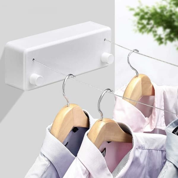 Hvit uttrekkbar klessnor ABS + aluminium klessnor med D