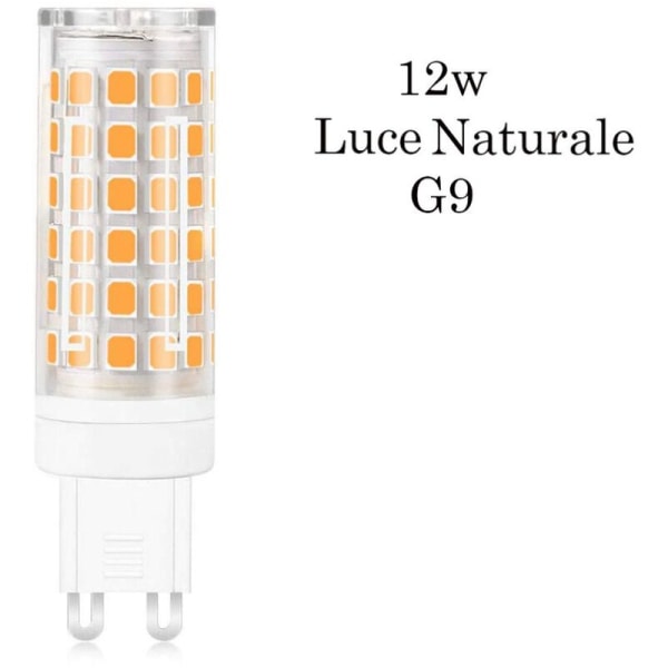 G9 LED-lamppu 12W luonnonvalo