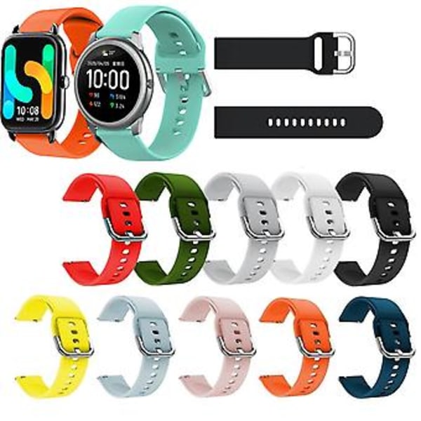 Klockarmband Vattentät Silikonrem för Haylours4 Plus/rs4/ls02 (Grön)