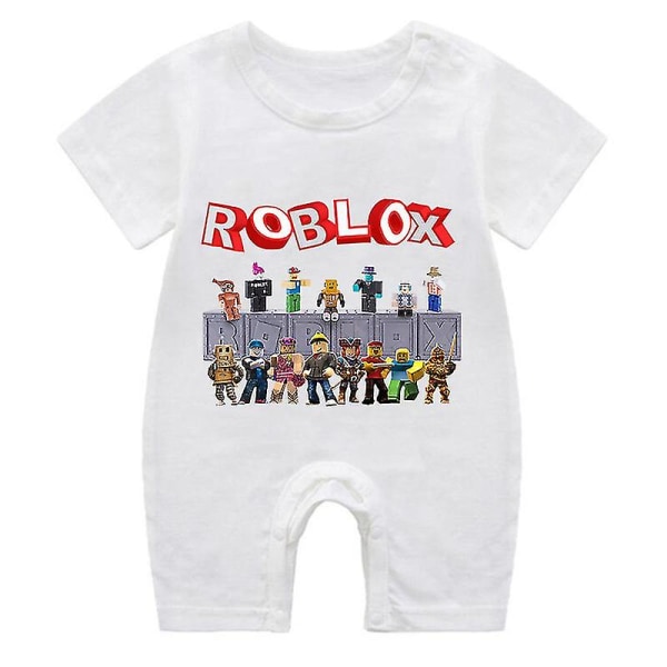 Roblox Baby Clothe Kids Summer Clothes Baby Boy Accessories Baby Girls Outfit New Born Baby Clothes Bodysuits One-pieces Rompers 73cm 11