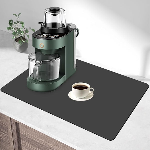 Kaffemaskinsmatta superabsorberande köksavrinningsmatta absorberande di