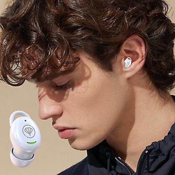 Uni Sleep - Langattomat Bluetooth-kuulokkeet, Bluetooth 5.3, Mini-korvakaiuttimet, Mikrofoni, Käytettävissä Nukkuessa