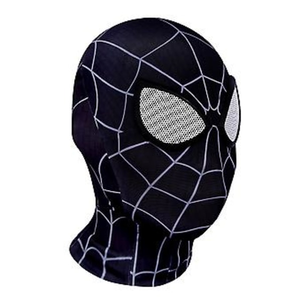 Spiderman Maske Halloween Kostume Cosplay Balaclava Hætte Voksne (B)