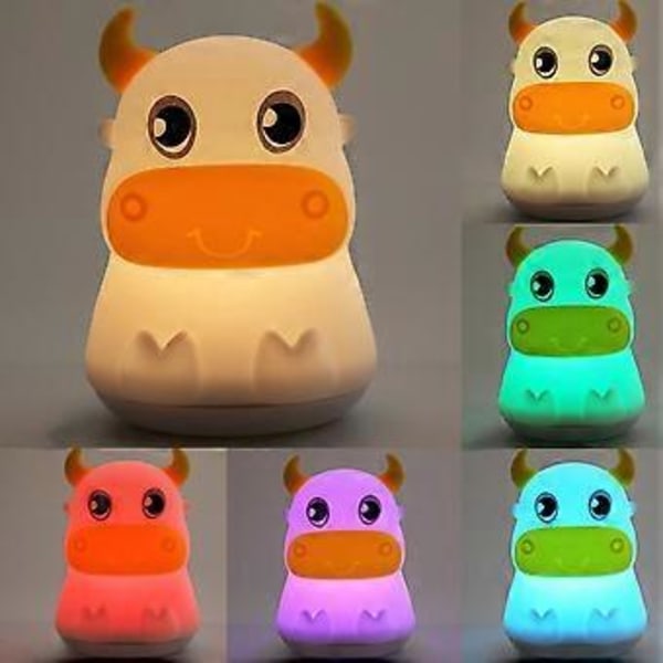 USB-ladattava LED-yölamppu, värikäs valo kotiin, makuuhuoneeseen, sisätilojen koristeluun