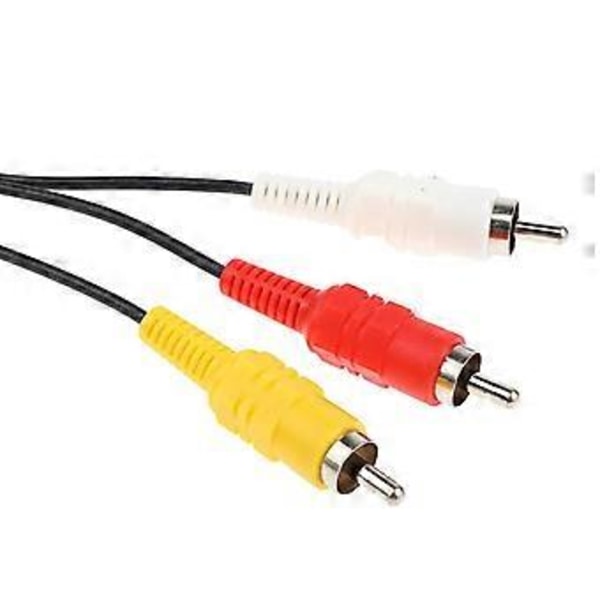 AV Kompositkabel för Sega Dreamcast Ljud Video Kabel TV Adapter Sladd 1.8m