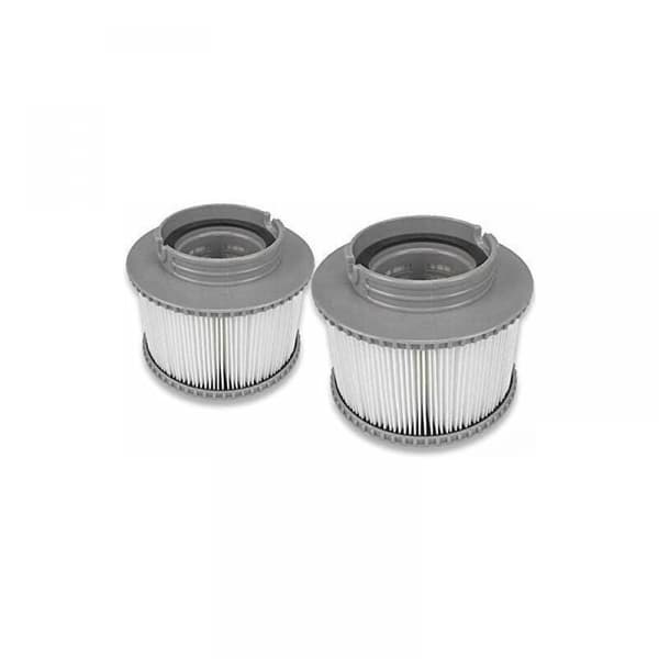 2 stk. MSpa-filter, filterpatroner til swimmingpool, MSpa-filterudskiftning