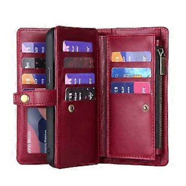 Wallet Case til iPhone 15 - sort
