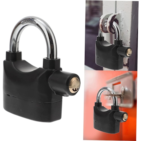 110db Larm Tungt Väderbeständigt Långt Shackle Hänglås