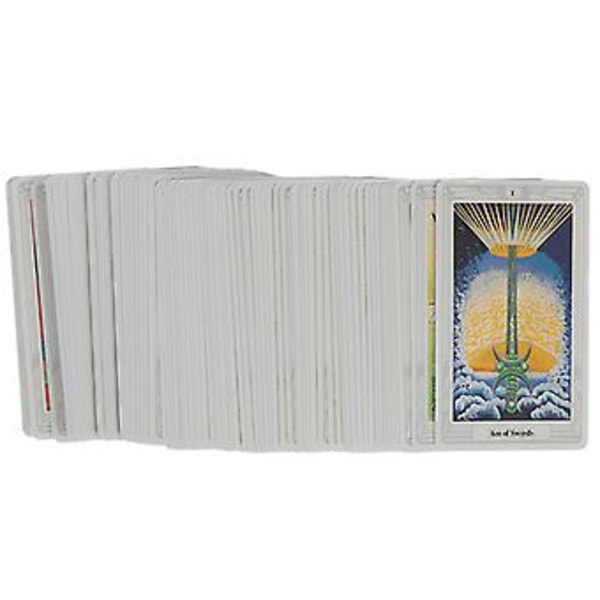 78 Kort Egyptisk Myt Spådom Aleister Crowley Thoth Tarot Fickguide