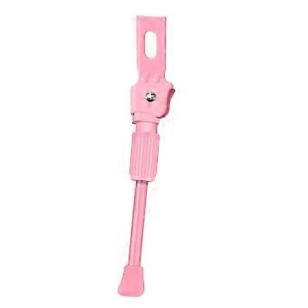 Sykkelstøtte Barn Sykkel Støttefot Legering Terrengsykkel Solid Utendørs Sykler Støtterakker Sykkelholder Sidestøtte (rosa 20 tommer)
