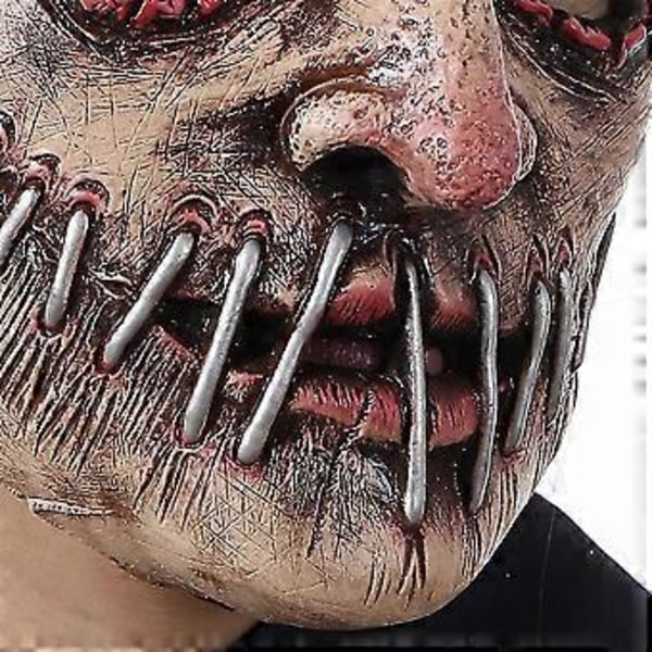 Halloween Iso Suu Demoninen Pelottava Pellen Naamio, kauhunaamiot, karmiva naamio juhlaesityksiin, kummitustalo -NMAOV