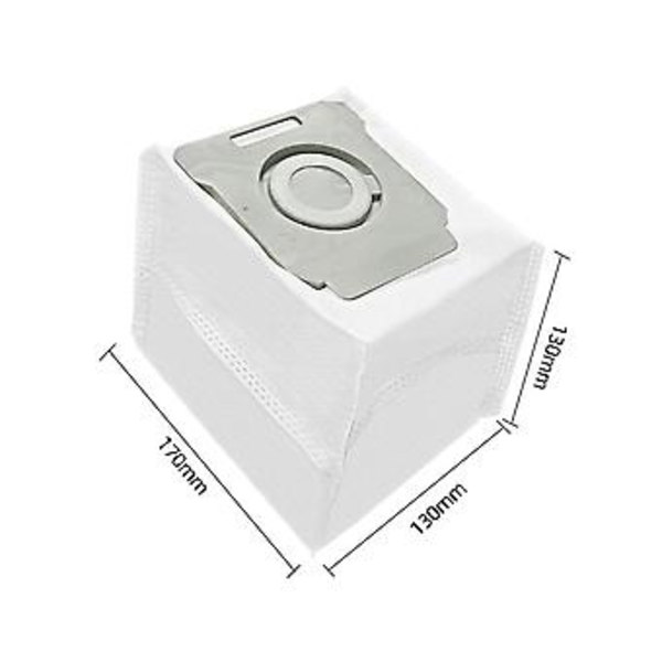 12 stk. støvsugerposer til iRobot Roomba i7+ E5 E6 i3 støvsuger med automatisk snavsudsugning ( )