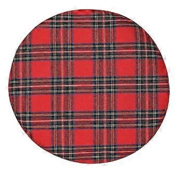 Dame Beret i Kunstlær, Vintage (rød)