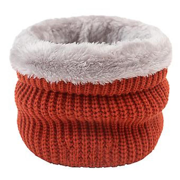 Mäns Mjuk Halsvärmare Gaiter Orange