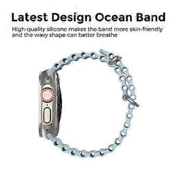 Klockarmband för Apple Watch Series 10 42mm (Stil D)