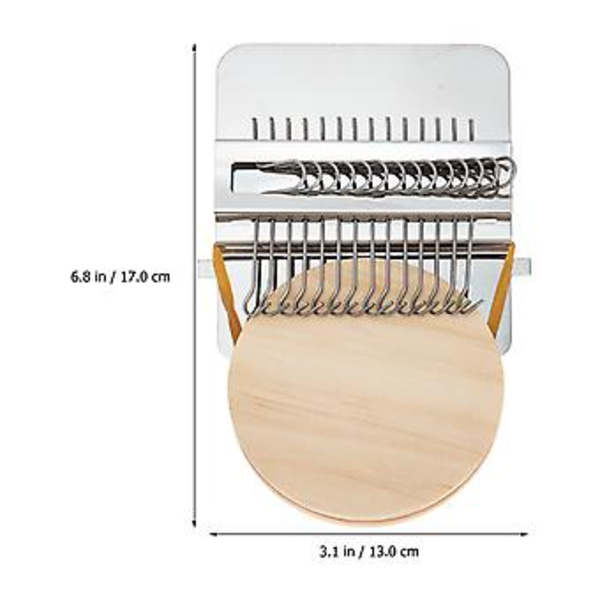 1 Set Mini Vävstol Verktyg Väva Verktyg Stickning Mini Vävstol Maskin Garn Stickverktyg