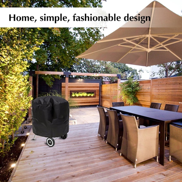 Grilldeksel (70 x 70 cm), premium grillbeskyttelse for Weber Spir
