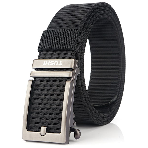 Men's Ratchet Belt, Nylon Tactical Belt for Automatic Buckle