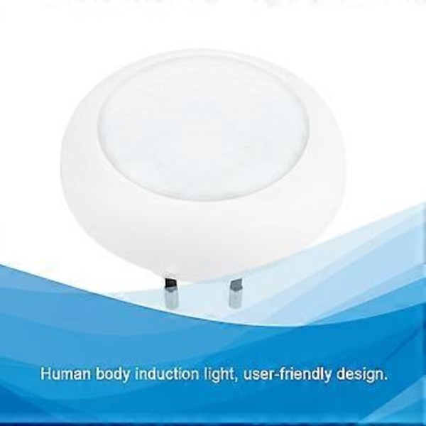 LED Kroppsrörelse Infraröd Sensor Nattbelysning Auto Mänsklig Induktionslampa
